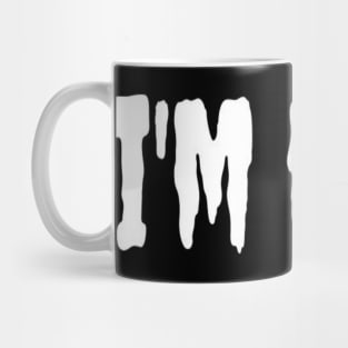 I am Done Typographic Design For Man & Woman Mug